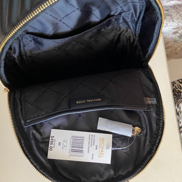 Michael Kors  Backpack Black NWT - Picture 8 of 10